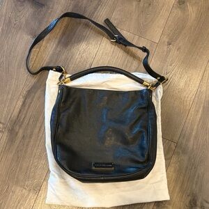 Marc by Marc Jacobs Black Leather Shoulder Bag